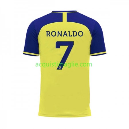 Divisa di Calcio Al-Nassr Cristiano Ronaldo 7 Prima 2022/2023